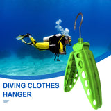 Clothes Hanger Foldable Heavy Duty Coat Rack Plastic Portable Rustproof Surfing Gear Snorkeling Accessories