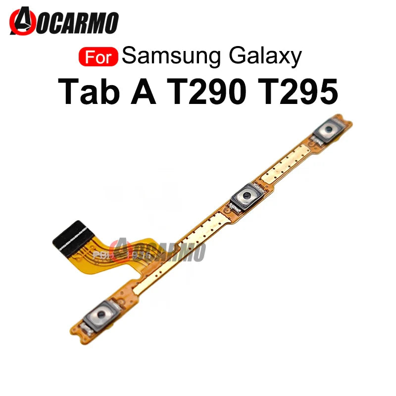 For Samsung Galaxy Tab A 8.0" SM-T290 T295 Power On off Volume Buttons Flex Cable Replacement Parts