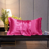 100% Pure Silk Pillowcase 2 PCS Queen King Size for Hotel Home Soft Healthy Cushion Cover Pillowcase Silk Pillow Case 48*74CM