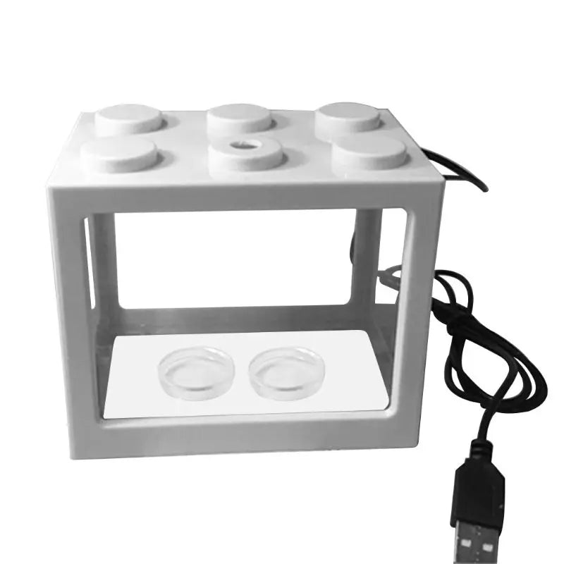 Portable USB Mini Aquarium for Tank LED  Light Desktop Breeding for Tank Aqu