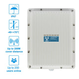 1200Mbps Outdoor AP 802.11ac Dual Band 2.4G 5.8G Wireless Access Point router POE WiFi Signal Booster Extender with OMNI ANTs