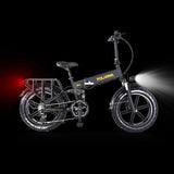 hydraulic brake 750W hot sale M4 Folding Aluminum alloy Electric bike Full suspension Mountain fat tire Electric bicycle ebike