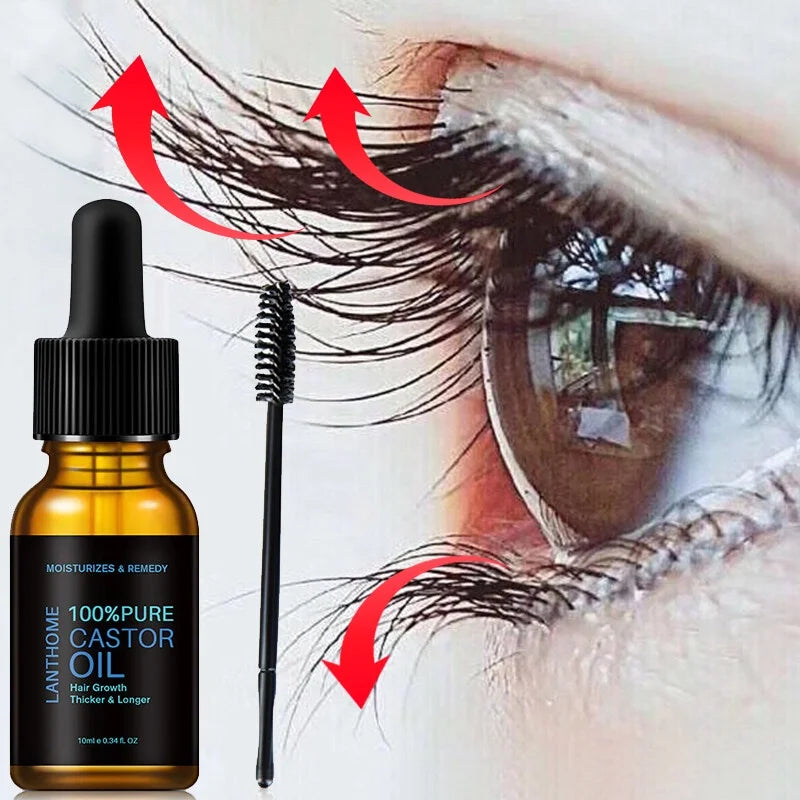 3Pcs 7 Day Eyelash Growth Eye Serum Eyelash Enhancer Longer Fuller Thicker Lashes Eyelashes and Eyebrows Enhancer Eye Care