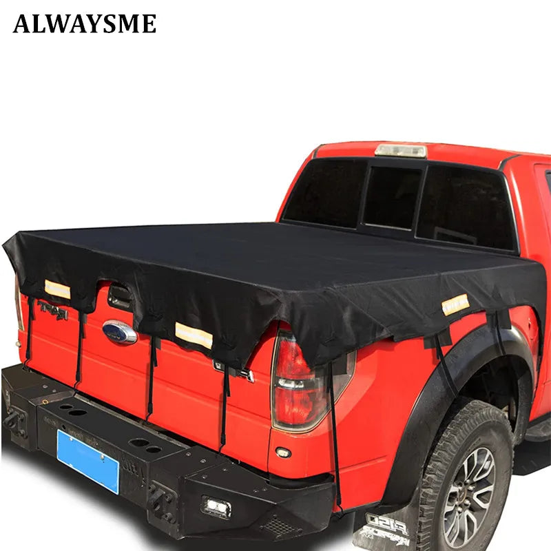 ALWAYSME Universal Pickup Truck Bed Cover For Trucks