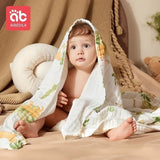 AIBEDILA Baby Towel for Babies Muslin Towels New Born Baby Items Stuff Things Cotton Bath Newborn Hand Stitch Shower Face AB2938