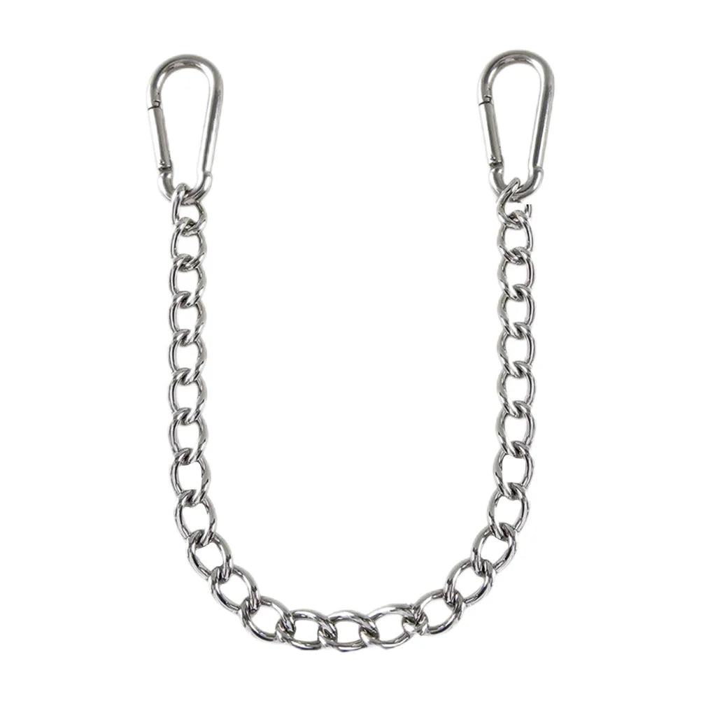 Stainless Steel Hanging Chain with Snap Hooks Hammock Chain Swing Chair Sandbags Punching Porch Tire Swings Hanger Bag