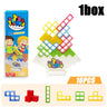 16PCS/32PCS/48PCS Russian Block Cubes Stacking Practice Children's Concentration Blocks Desktop Toys Children's Educational Toys