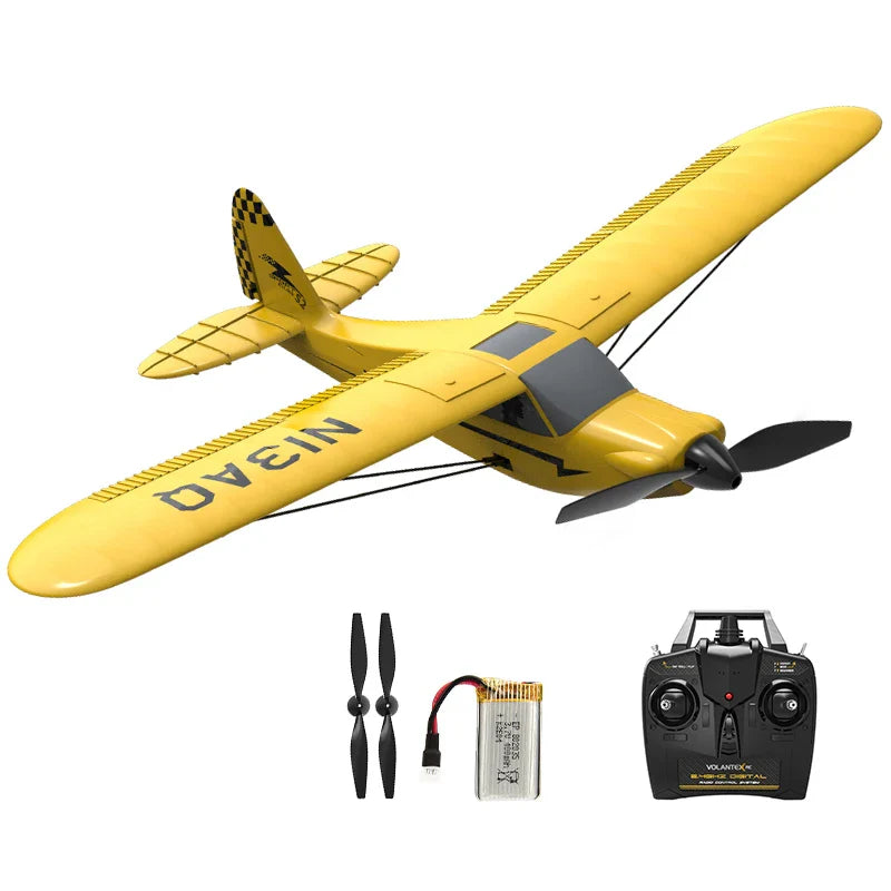 EPP 400mm P51D Mustang /F4U Corsair 4-Ch 2.4G 6-Axis RTF Airplane With Xpilot Stabilizer RC Plane