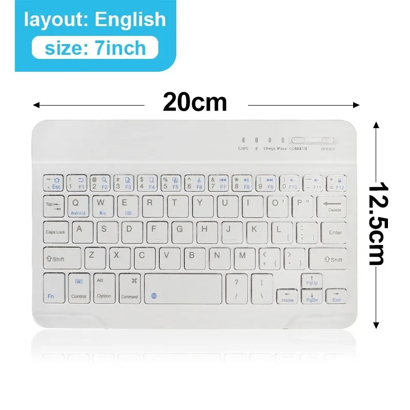 Wireless Bluetooth Keyboard 10inch Backlit Keyboard Backlight  Touchpad Keyboard Mouse For PC IOS Android Windows TV Box iPad