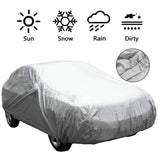 M Car Cover Waterproof Snowproof and UV Proof Universal Car Cover for Outdoor Indoor Breathable Auto Cover Full Car Car Shield