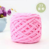 100g Chenille Knitting Yarn Crocheting Hair Soft and Comfortable Knitting Crochet Yarn for Hand Knitting Sweaters and Hats Knit