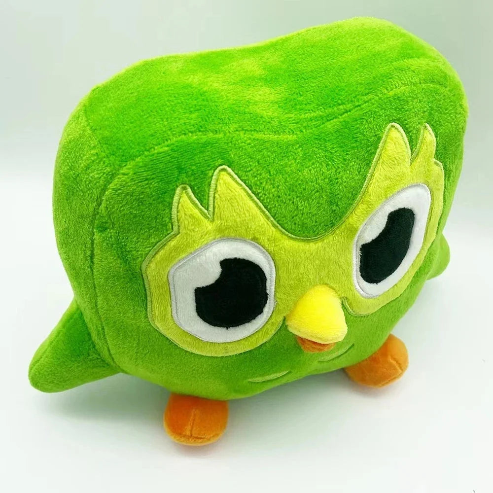 30cm Lovely Green Duo Plushie of Duo The Owl Cartoon Anime Plush Toy Soft Stuffed Animal Plushie Dolls Children Birthday Gift