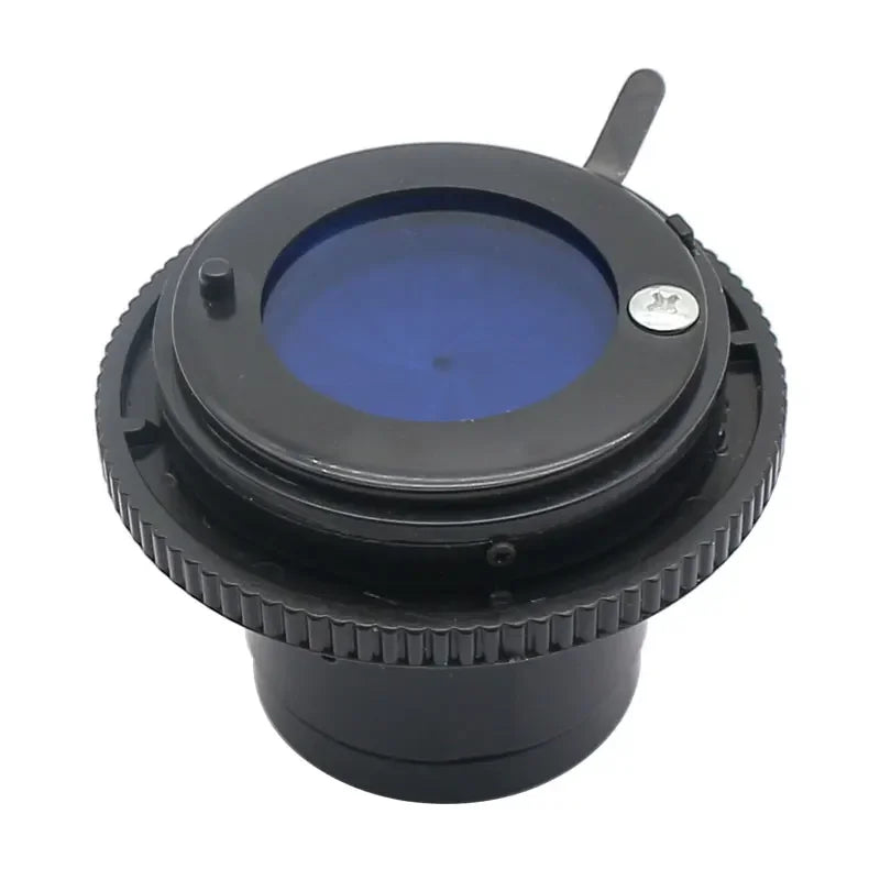 1PCS Microscope Blue Green Color Yellow Red Filter 35 mm For Optical Biological Microscope Parts Accessories