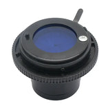 1PCS Microscope Blue Green Color Yellow Red Filter 35 mm For Optical Biological Microscope Parts Accessories