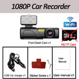 2K Dash Cam for Cars Camera for Vehicle WiFi Car DVR Video Recorder B lack Box 24H Parking Monitor Night Vision Car Assecories