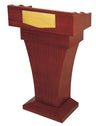 Simple Modern Class Furniture Church Lectern Speech Table Reception Desks Solid Wood Front Desk Cashier Desk Hotel Podium Tables