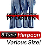 PPCARBON Carbon Fiber Rods for Cuttlefish Railguns, Spearfishing Barrel Waterproof Tube 26x30mm 28x32mm Offset 2.3-2.8mm