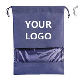 Waterproof Shoe Storage Bag, Thicken Non-woven Fabric, High Quality, Travel, Moisture-proof, Dustproof, Customized Logo, 10Pcs