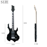 IRIN Electric Guitar 6 String 24 Frets Flame Electric Guitar Rosewood Fingerboard Maple Neck A Manchurian Ash Electric Guitar