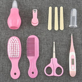 Care Comb Grooming Brush Infant Essential Great Shower Gift 8-pieces/set Newborn Baby Nails Trimmer Hair Health