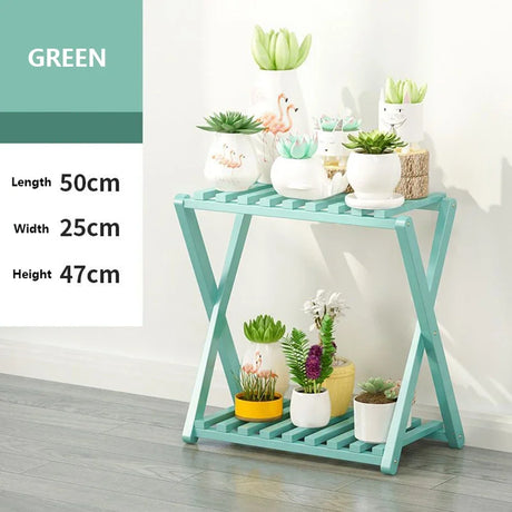 Wooden Multilayer Flowerpot Organizer Flower Holder Balcony Stand Pots Display Shelf Plant Stand Living Room Outdoor Furniture