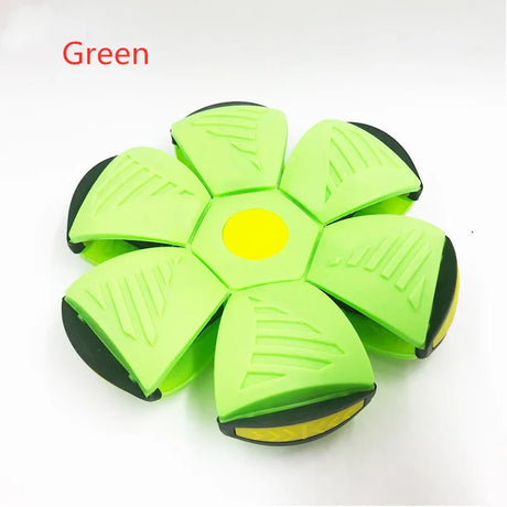 Outdoor Toy Fly Ball LED Beach Garden Game Throw Disc Ball Toy Kid Fancy Soft Novelty Toy multiple colour Flat Throw Disc Ball