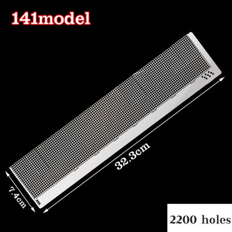 800/1020/2200holes Stainless Steel Ruler For Diamond Painting Embroidery Accessories DIY Drawing Ruler Blank Round Square Drills