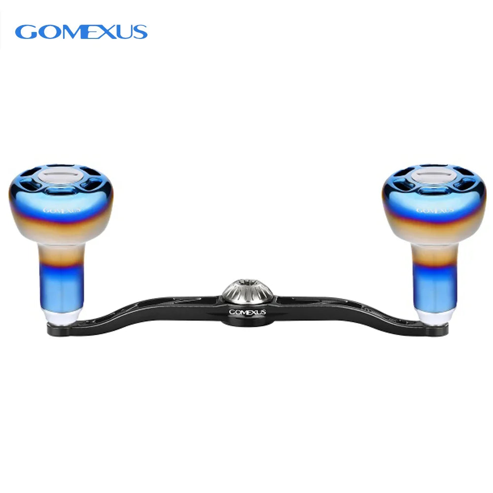 Gomexus SHIMANO Ocea Conquest Edition Handle Baitcasting Reel Handle 120mm With Two Titanium alloy Knob BDH-AS30