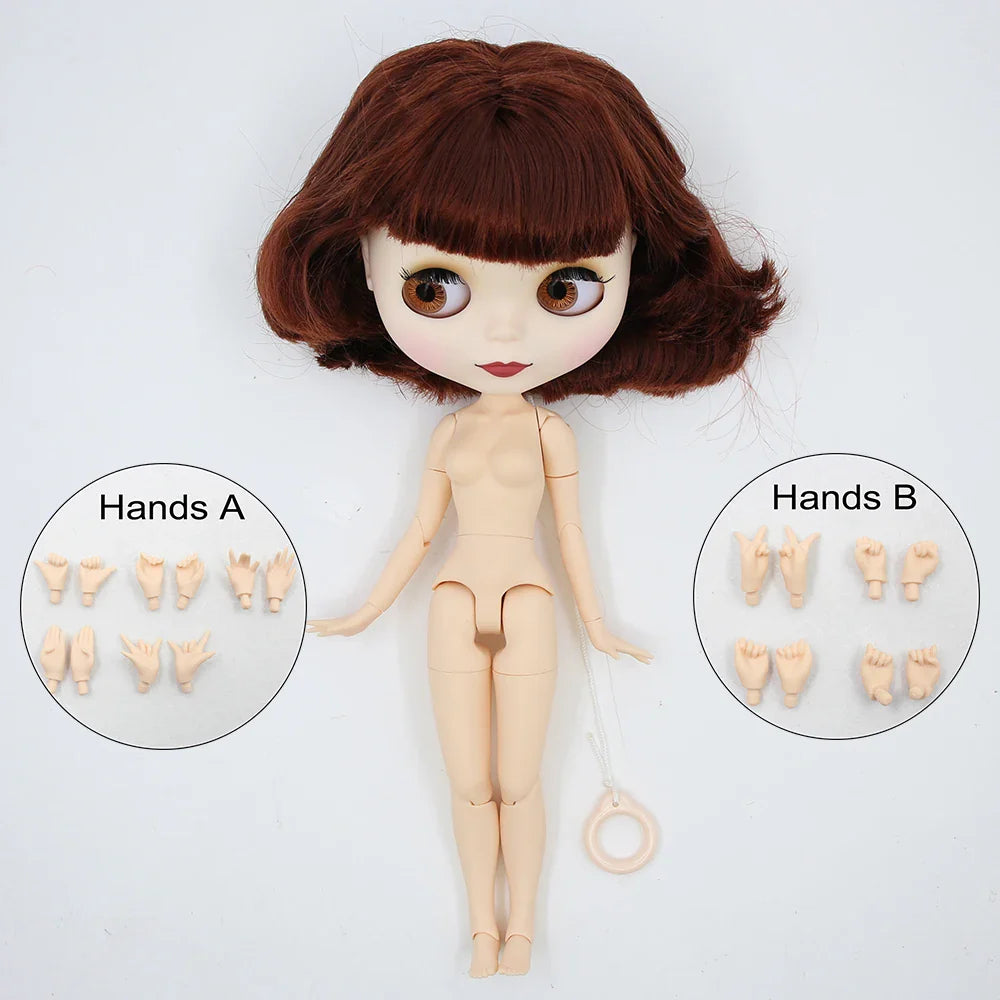 ICY DBS Blyth doll 1/6 bjd Matte face joint body 30cm toy girls gift