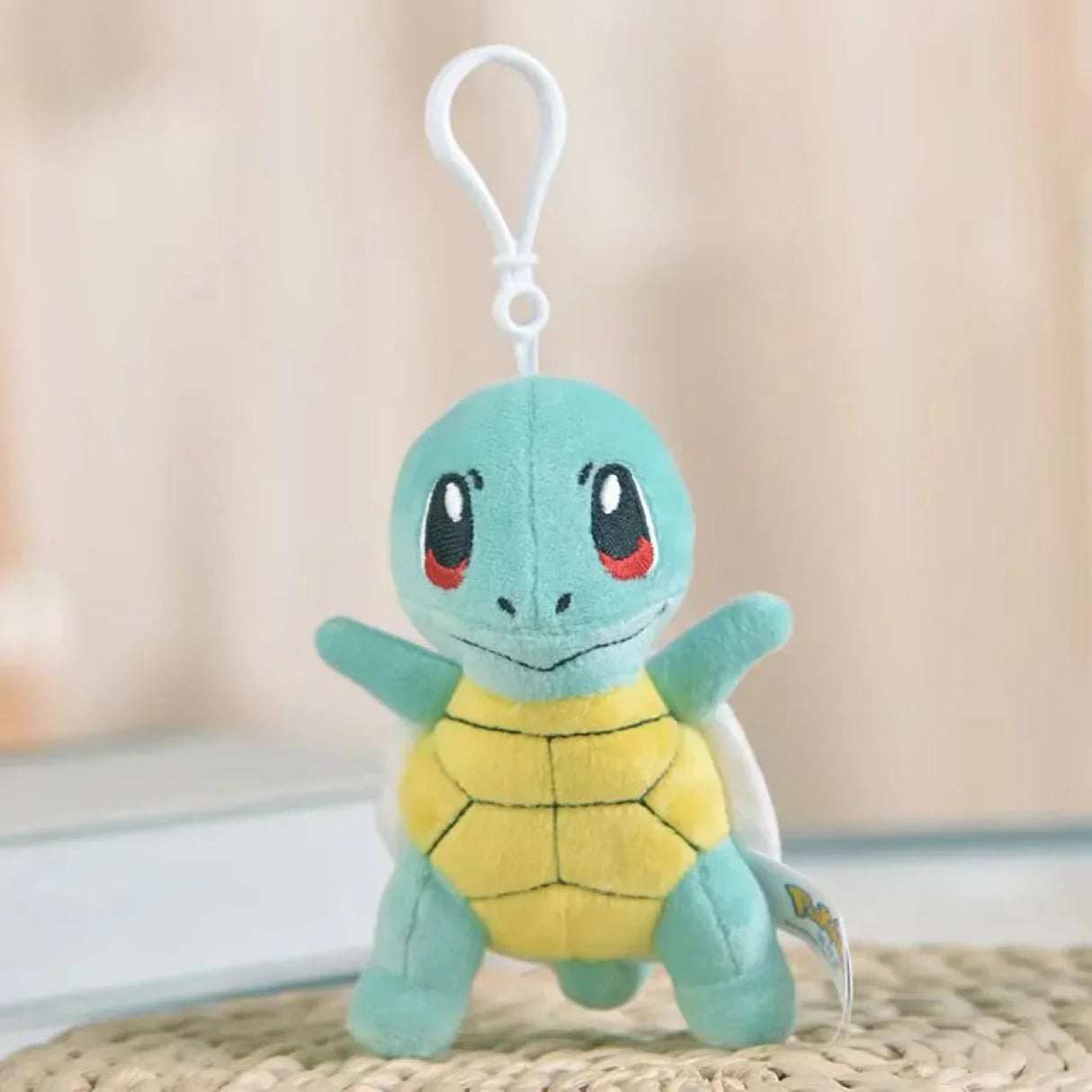 30PC/lot Pokemon Squirtle Charmander Pikachus Plush Doll 12cm Pendant Stuffed Bulbasaur Pendant Keychain Plush Gift Toy