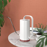 1.2L Handle Home Plant Sprinkler Kettle Watering Can Long Mouth Potted Plastic