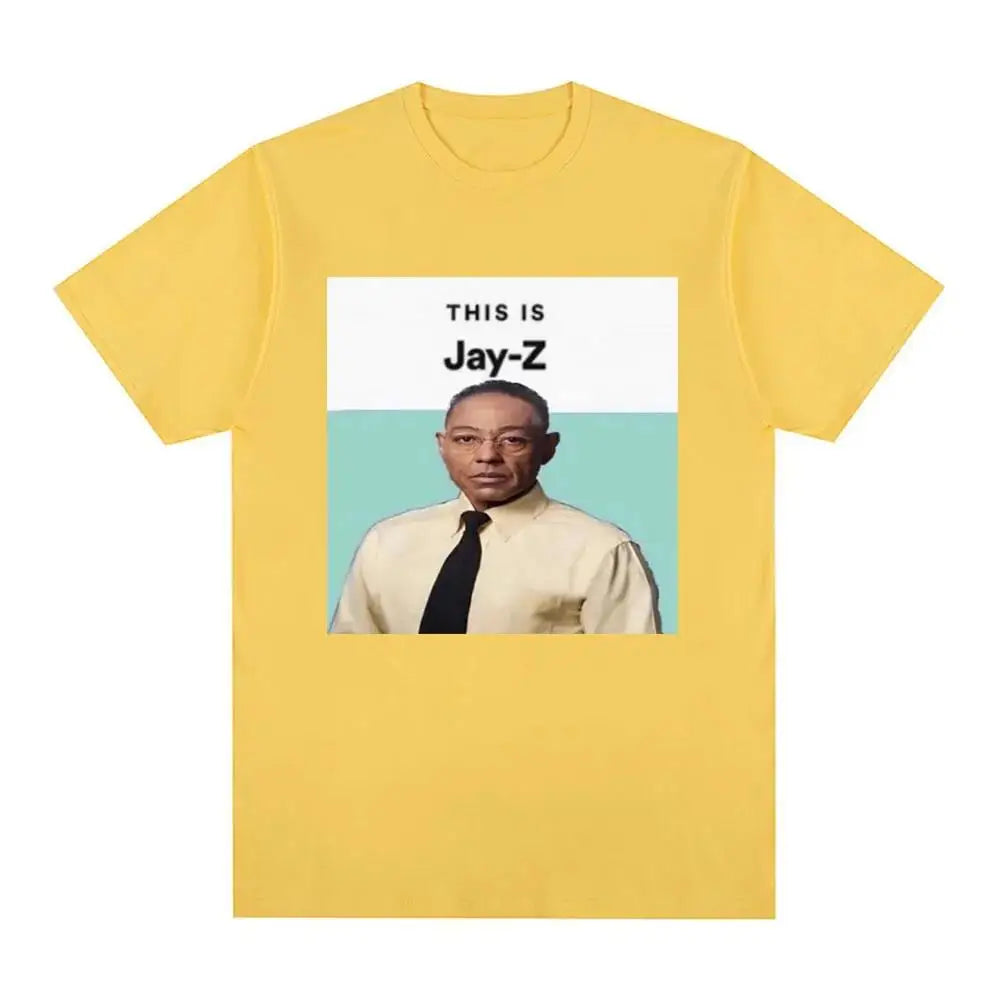 Breaking Bad Memes Plus Size T-shirt Women Funny Gustavo Fring Meme This Is Jay Z Graphic T-shirts Men Women Cotton Tops