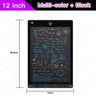 6.5/8.5/10/12/16/19In LCD Drawing Board Writing Tablet Digit Magic Blackboard Art Painting Tool Kids Toy Brain Game Child's Gift