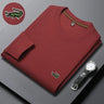 2023 High quality Men's Long Sleeve T-shirt Spring And Autumn Business Casual Sports Embroidered Polo Shirt Lapel Men's Clothing