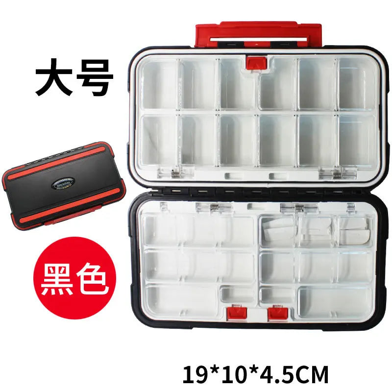 Large Capacity Waterproof Multifunctional Fishing Storage Box Boxes for Fishing Lures Bait Lure Takle Tackles Hook Plastic