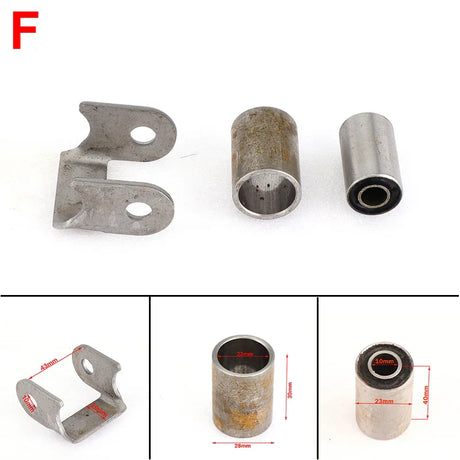 Swing arm Mount Brackets With Bushings hanging lugs Fit For ATV Go Kart UTV Buggy Quad Bike Scooter Suspension Accessories