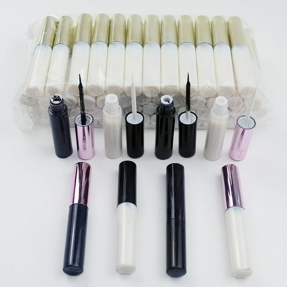 OEM/ODM Custome Logo Lash Glue 4/10/30/50/100Pcs Private Label False Eyelashes Glue Makeup Tools & Accessories