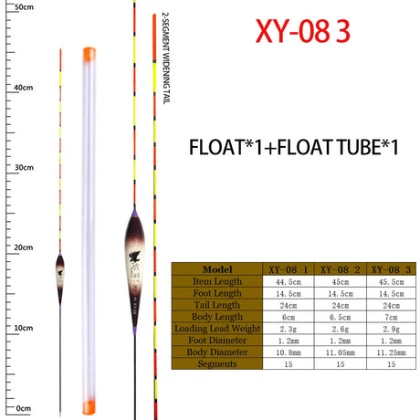 1PC Fish Float +1 Float Seat Stable River Lake Buoy High Sensitive Anti-wind Crucian Carp Grass Carp Vertical Float Tackle Tools