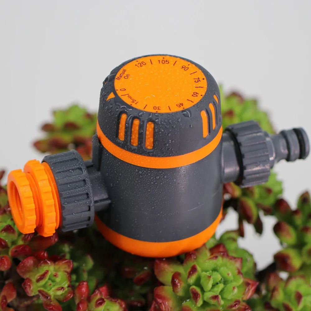 Garden Mechanical Timer 1-3 Outlet Tap Hose Sprinklers 2 Hours Controller Automatic Intelligent Irrigation Watering Device Tool