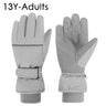 High Quality Kids Ski Gloves Winter Snowboard Snow Children Glove for Boys Girl Waterproof Thicken Mittens Keep Finger Warm 2023