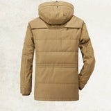 New Brand Thick Winter Parkas men Warm Cotton-Padded Jacket men Fleece With Fur parkas hombre invierno Plus Size 6XL 7XL