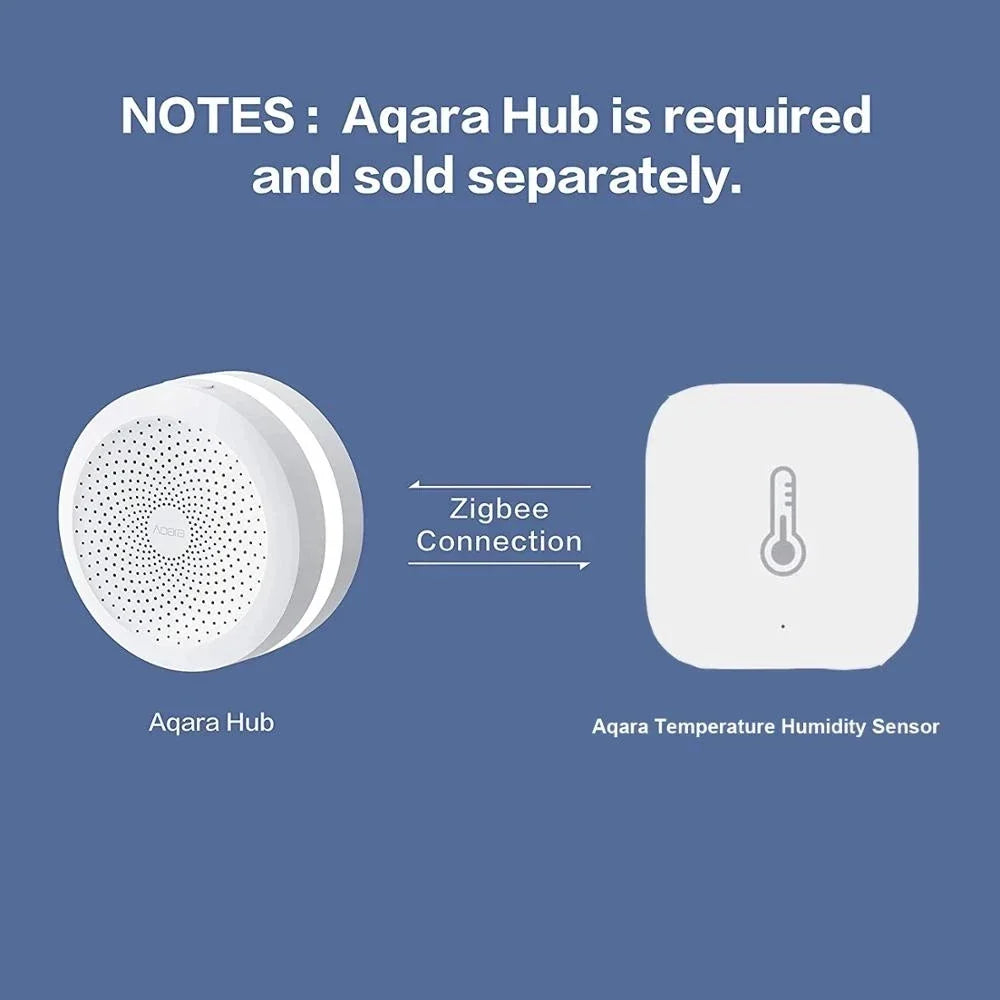 Aqara Temperature Sensor Smart Air Pressure Humidity Environment Sensor Smart Control Zigbee Smart Home For Xiaomi home Homekit