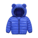 Better versatile Winter jacket boys and girls sweet cartoon print hooded warm coat 0-7 year old Bebe fashion children's clothing