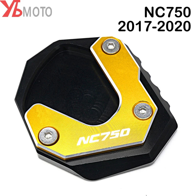 For HONDA NC750X NC 750 X 2017 2018 2019 2020 (not for 2021) Motorcycle CNC Kickstand Side Stand Extension Pad Accessories NC750