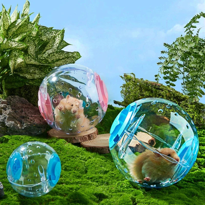 Hamster Running Ball Exercise Toy for Hamsters Gerbils 18cm Exercise Wheel