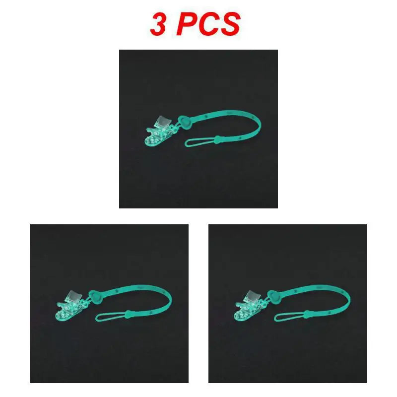 1~10PCS Nipple Anti-falling Chain Elastic Pacifier Clip Baby Infant Toddler Pacifier Anti-drop Chain Baby Pacifier Clip