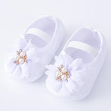 Summer Baby Girls Retro Toddlers Prewalkers Flower Footwear Shoes Infant Soft Bottom First Walkers 0-18M Anti-slip Toddler Shoes