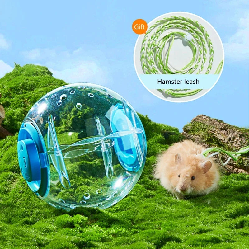 Hamster Running Ball Exercise Toy for Hamsters Gerbils 18cm Exercise Wheel