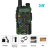 BAOFENG Original UV-5R Camouflage Walkie Talkie BF-UV5R Portable Two Way Radios 5W Dual Band 128CH 1800mAh Wireless Communicator