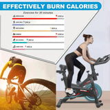 GOFLYSHINE Exercise Bikes Stationary,Exercise Bike for Home Indoor Cycling Bike for Home Cardio Gym,Workout Bike with Ipad Mount